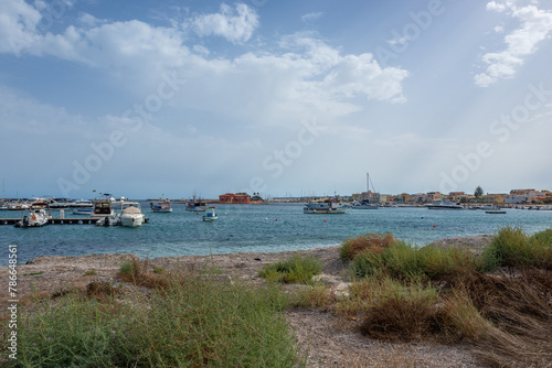 Ionian Sea coast in Marzamemi village on the island of Sicily, Italy © Fotokon