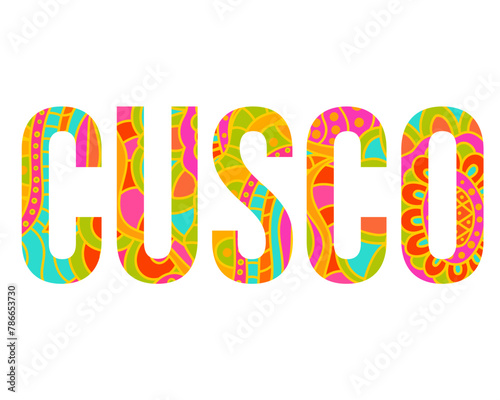 Cusco,Peru creative name design