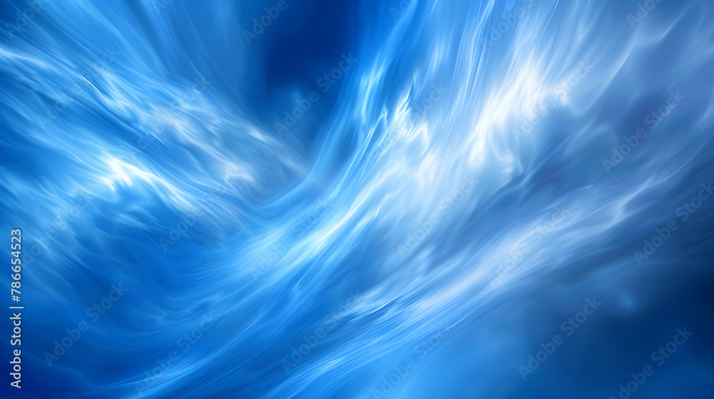 Abstract blue heavenly background with white swirls Abstract blue heavenly background with white swirls