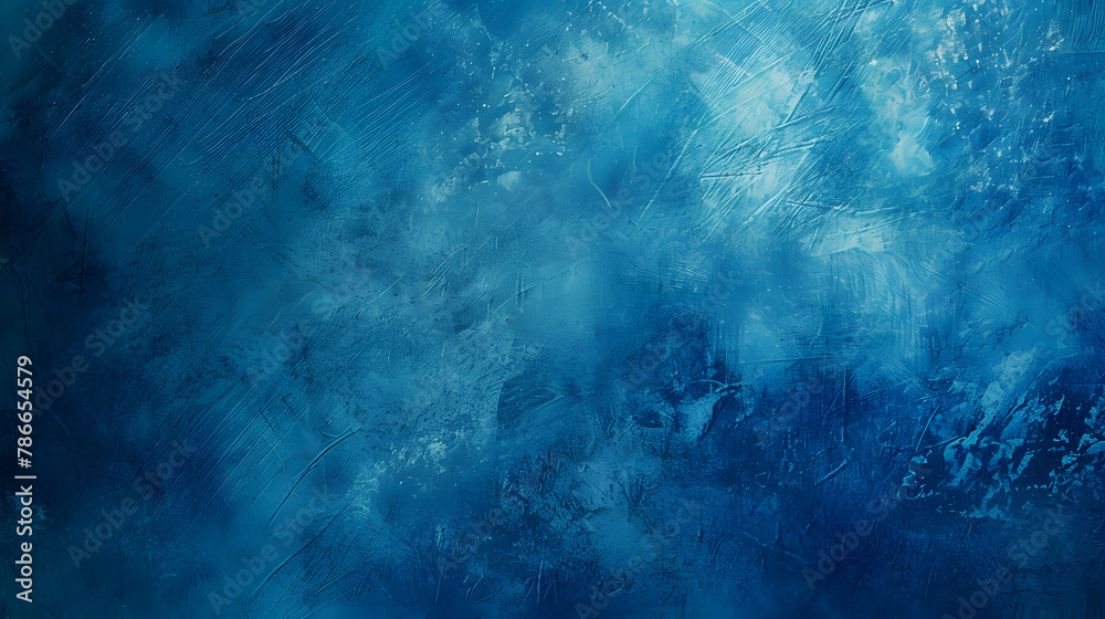 Abstract blue and turquoise textured background, no people