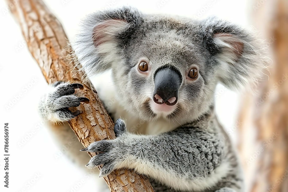 Naklejka premium koala in tree