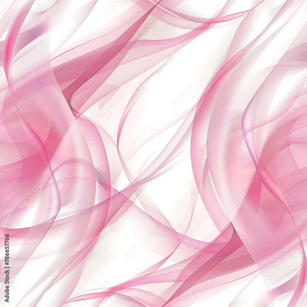 Gossamer Pink Translucent Abstract Pattern