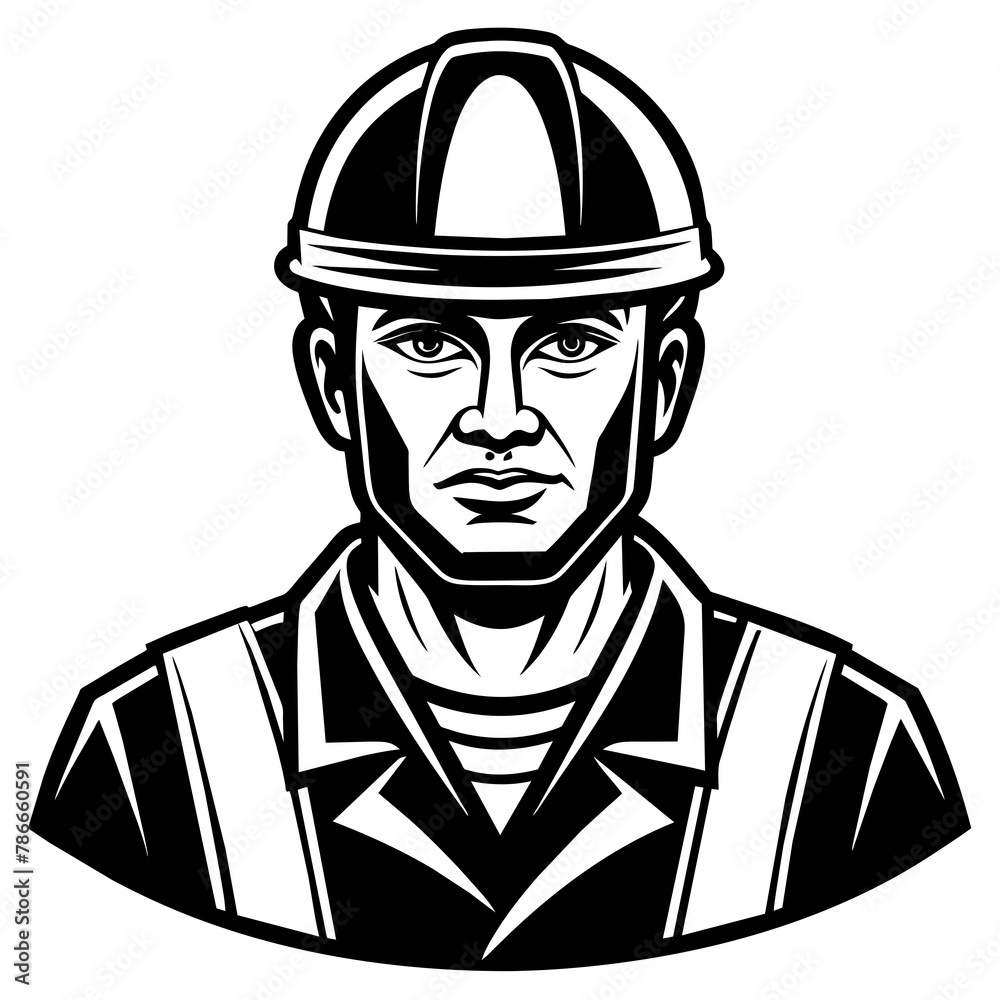 worker with helmet worker with helmet