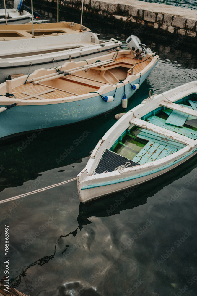 boats on the lake