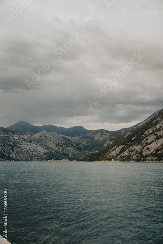 lake in the mountains photo