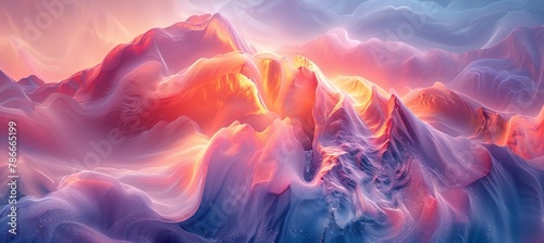 Abstract wallpaper that pushes the boundaries of digital artistry photo