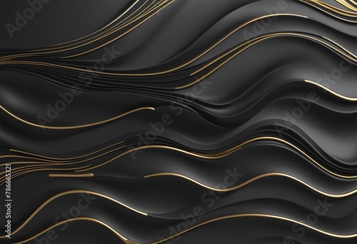 Beautiful black abstract luxury background in bright colours 