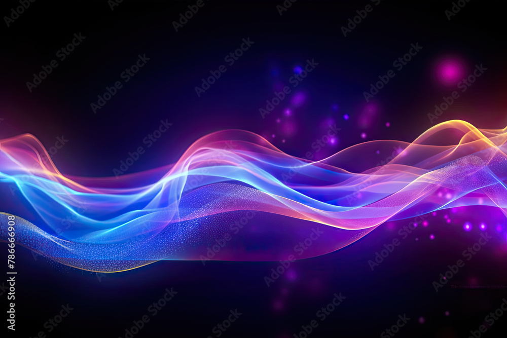 Naklejka premium High technology abstract digital background, digital processing