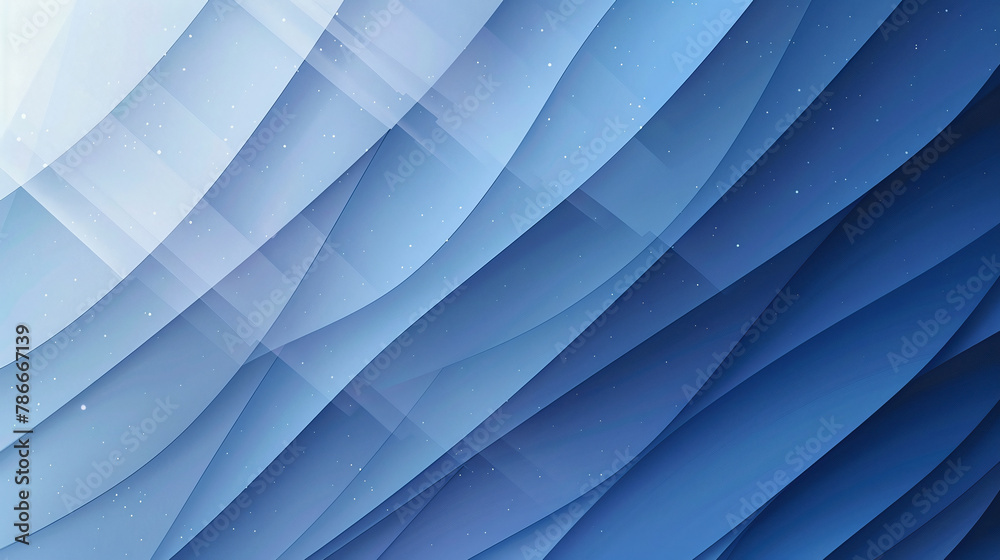 Obraz premium abstract blue wave background