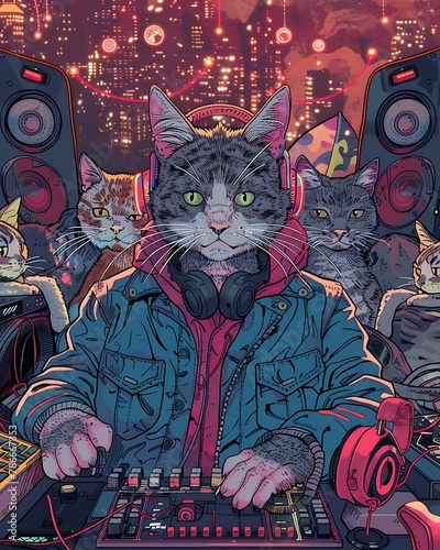 cat on the roof