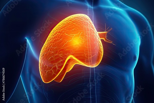 Liver function test examines liver enzymes and overall liver health, Essential diagnostic tool for assessing liver function by measuring levels of enzymes and other markers photo