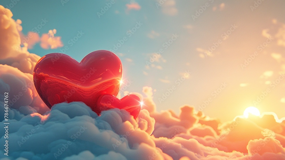 Heart in the sky, the all-pervading unconditional love