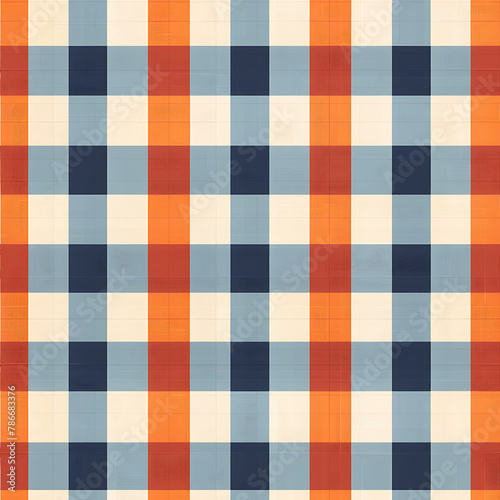 red and white checkered background