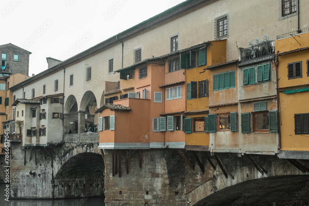 houses of ponte vecchio florence