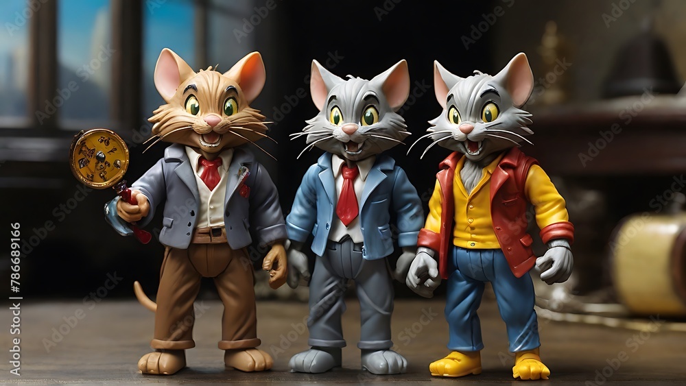 Animated Antics: Close-Up of Tom and Jerry Toy Collection Animated Antics: Close-Up of Tom and Jerry Toy Collection