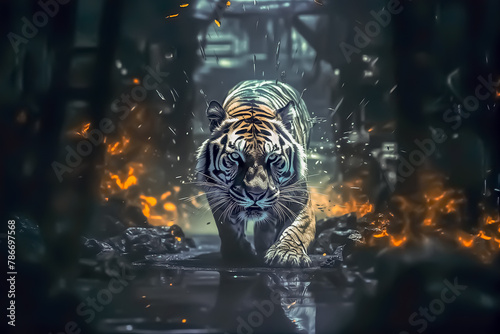 tiger of the night © Robert