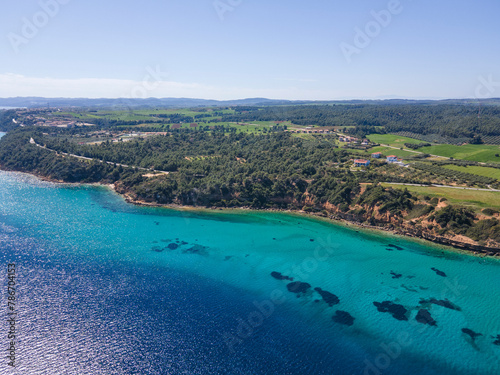 Kassandra coastline near town of Nea Fokea, Chalkidiki, Greece © Stoyan Haytov