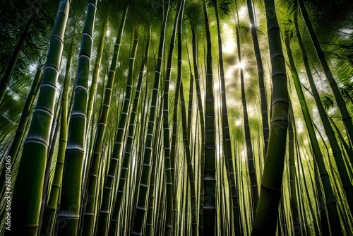 bamboo forest in the morning