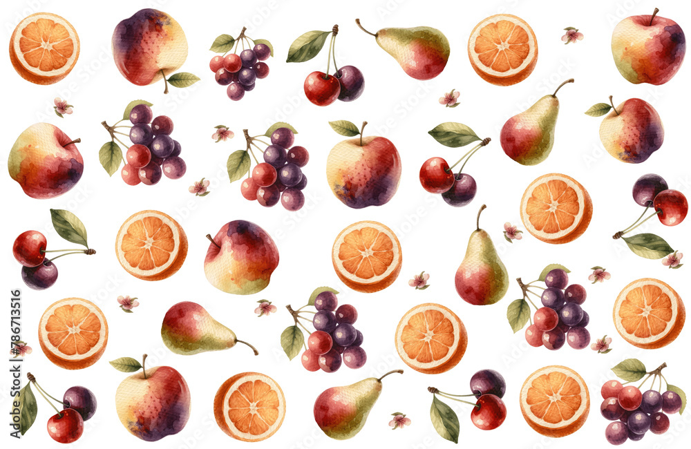 Fruits colorés et juteux, arrière plan isolé transparent gourmand et vitaminé. Idéal pour composition, set de table restaurant, petit déjeuner vitaminé. Fruits colorés et juteux, arrière plan isolé transparent gourmand et vitaminé. Idéal pour composition, set de table restaurant, petit déjeuner vitaminé.