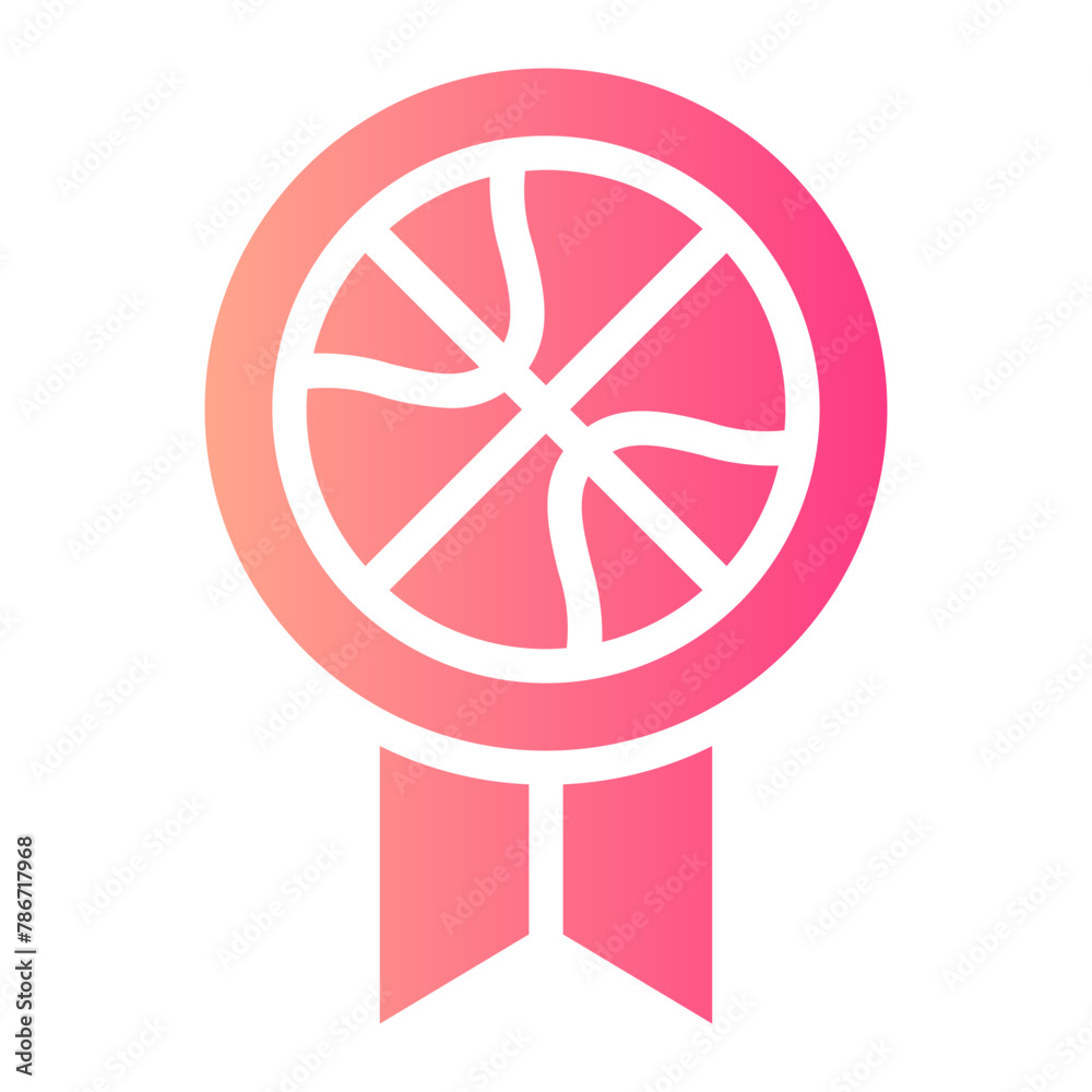 medal gradient icon medal gradient icon