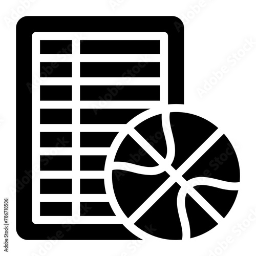 board glyph icon