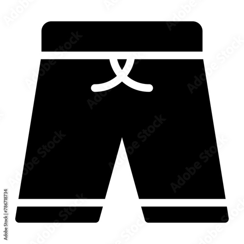 shorts glyph icon
