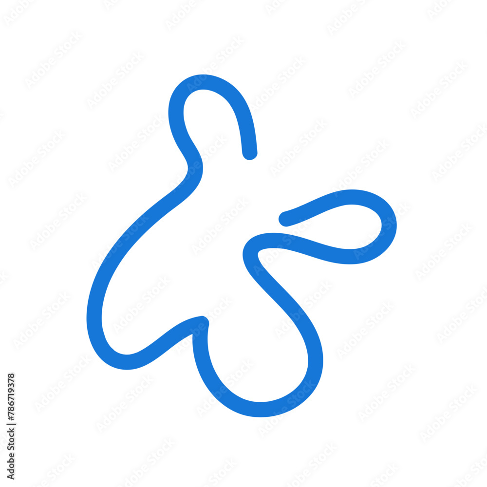 Abstract shapes Squiggly lines Abstract shapes Squiggly lines
