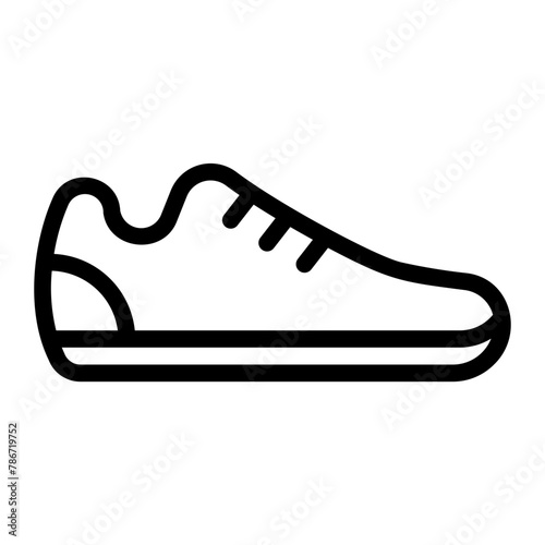 shoes line icon