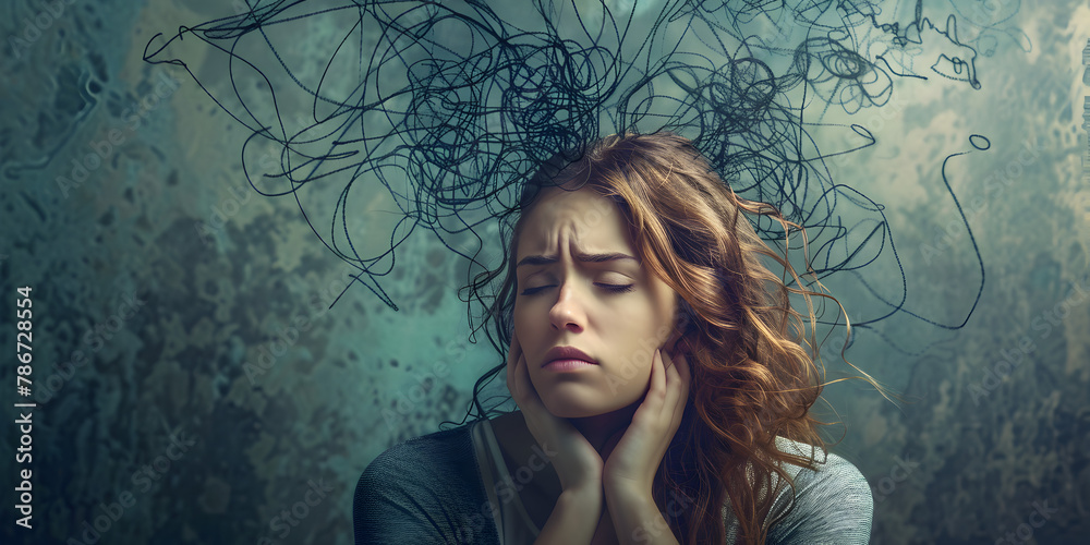 Entangled Thoughts, The Mind's Turmoil Entangled Thoughts, The Mind's Turmoil