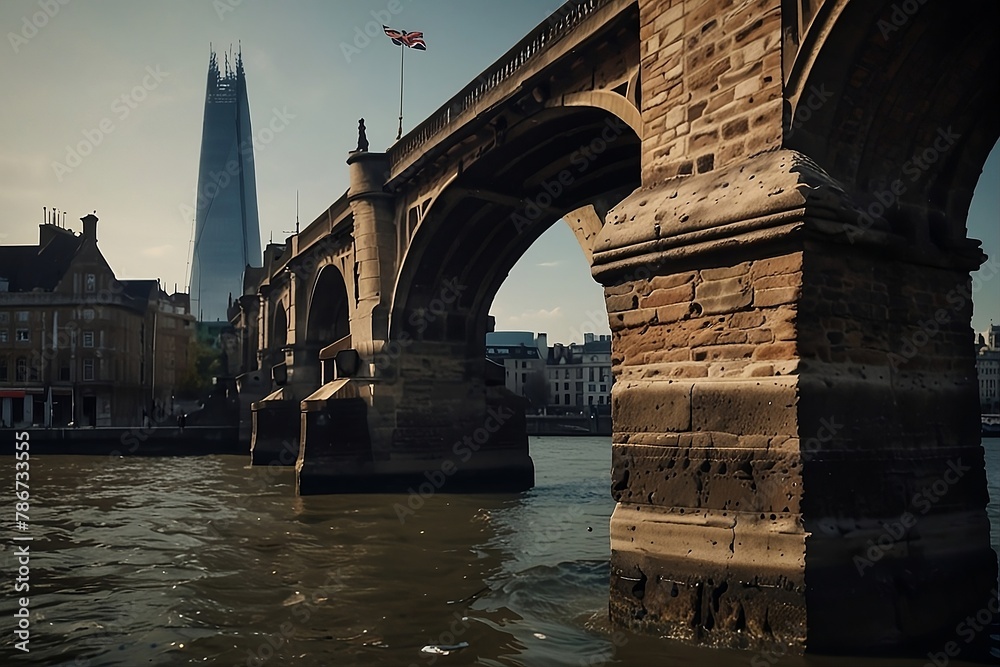 Obraz premium Historical Walking Tour: Offer guided tours highlighting the rich history and architectural significance of London