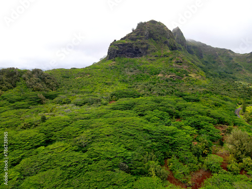 Hawaii landscape on the Island of Kauai