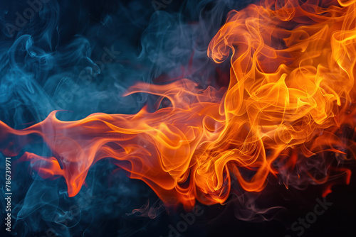 Fire, Flames, Studio SHot, Generative AI