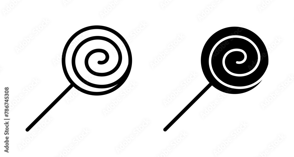 Candy icon vector isolated on white background. Candy vector icon Candy icon vector isolated on white background. Candy vector icon