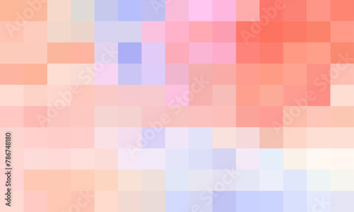 Vector abstract and colorful pixel background