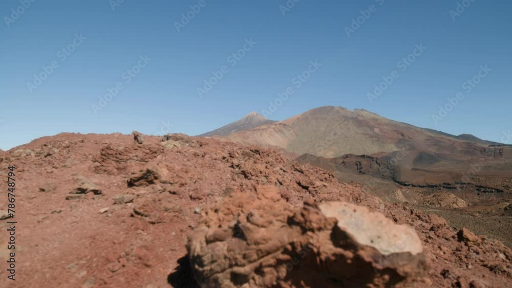 Pico del Teide with rocky volcanic landscape, Teide Nation park on Tenerife, Canary Islands Pico del Teide with rocky volcanic landscape, Teide Nation park on Tenerife, Canary Islands