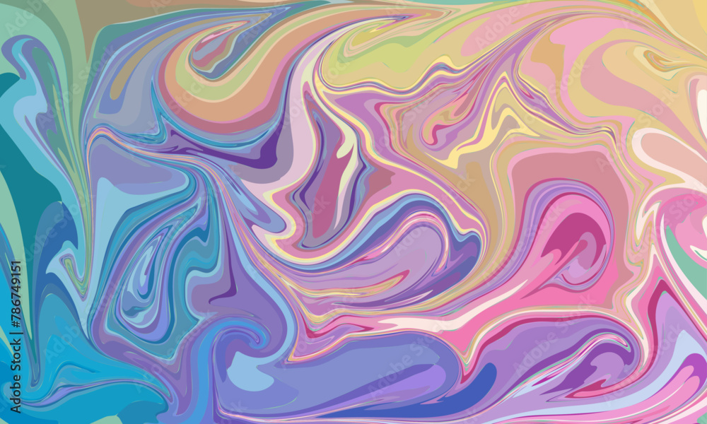 Multicolour colourful background in acrylic pouring Multicolour colourful background in acrylic pouring