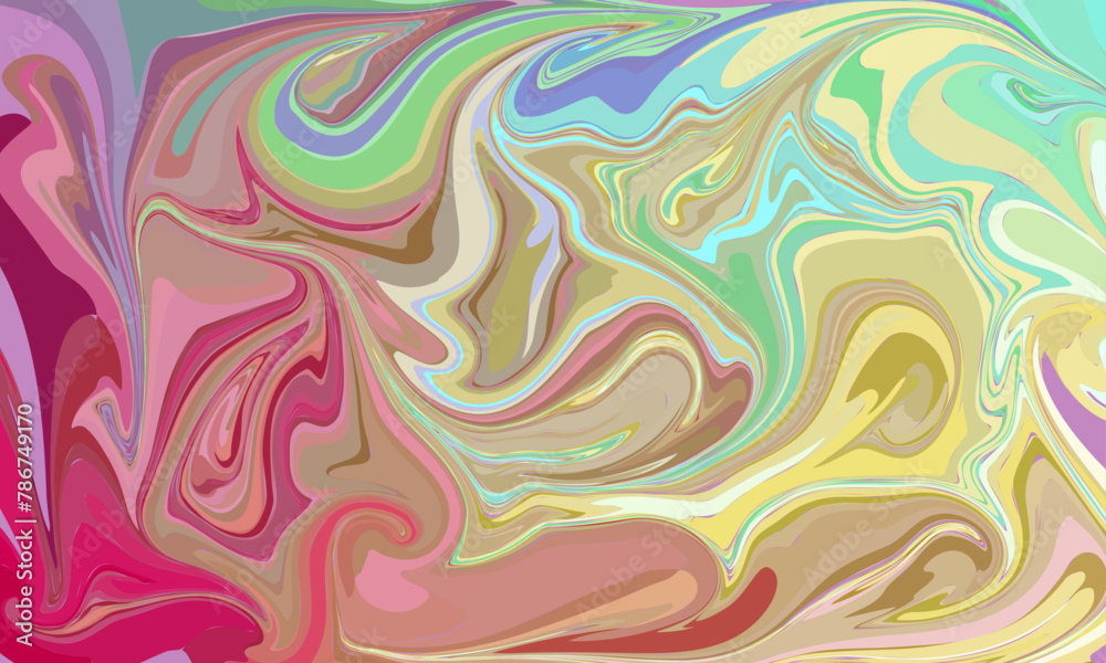 Multicolour colourful background in acrylic pouring Multicolour colourful background in acrylic pouring
