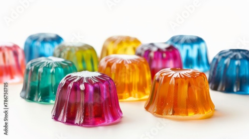 candy jelly isolated on white background
