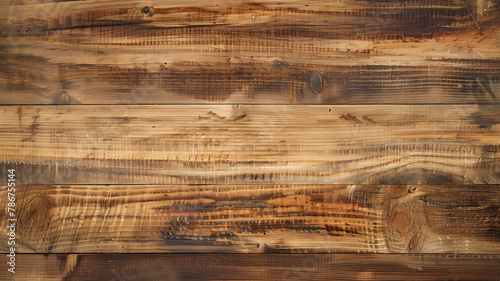 High quality photo of warm-toned wooden planks with a natural, detailed grain and rustic charm, ideal for creating a cozy and inviting background in design projects