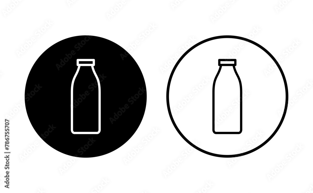 Bottle icon set. bottle vector icon Bottle icon set. bottle vector icon