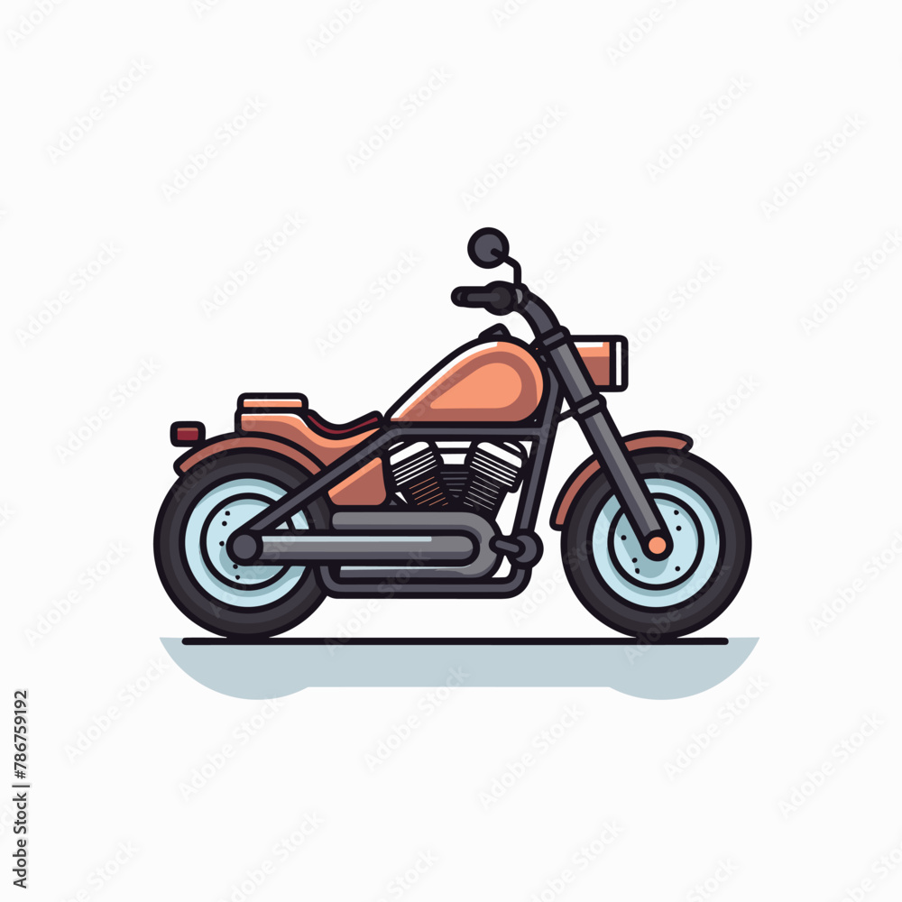 Motorbike design vector illustration Motorbike design vector illustration