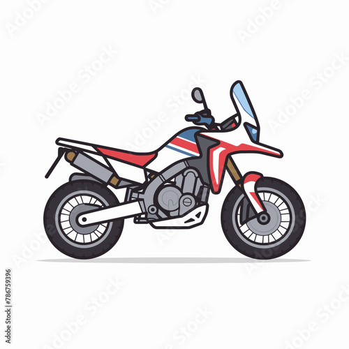 Motorbike design vector illustration © Minimal Blue