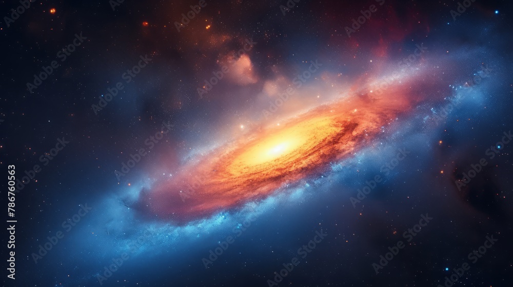 Majestic Space and Astronomical Background