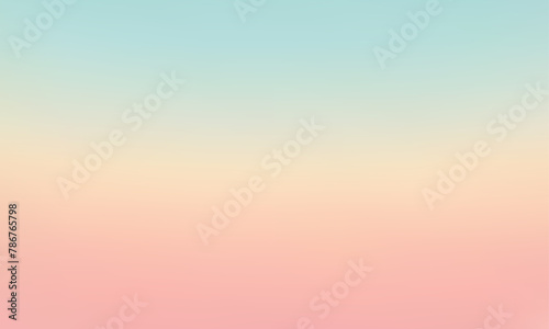 Abstract Summer Ombre Background with Soft Vector Gradient © Lucas