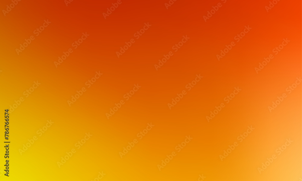 Sunny Orange Yellow Gradient Background Vector