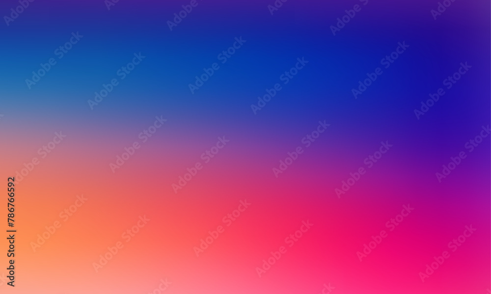 Simple Gradient Vector Background with Multi-Color Spaces
