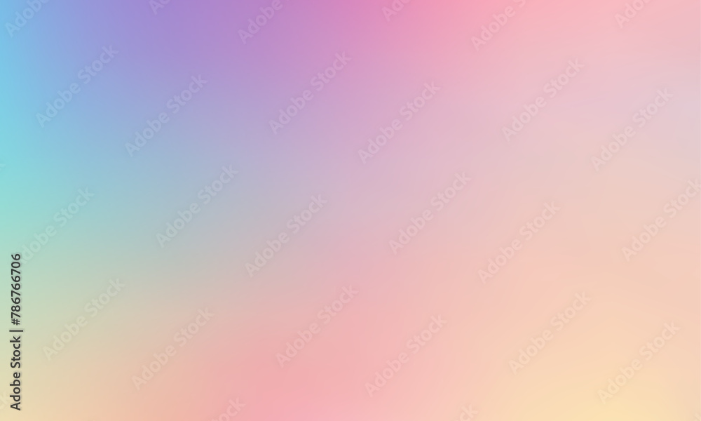 Vibrant Rainbow Spectrum Vector Gradient Backdrop Design