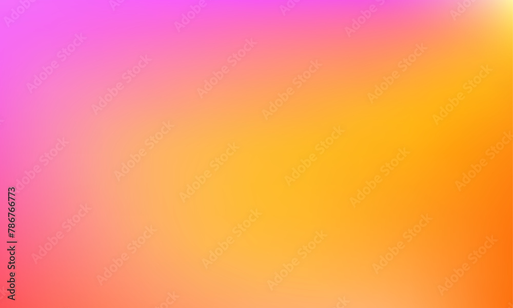 Trendy Blurred Abstract Banner with Smooth Gradient Blend Vector