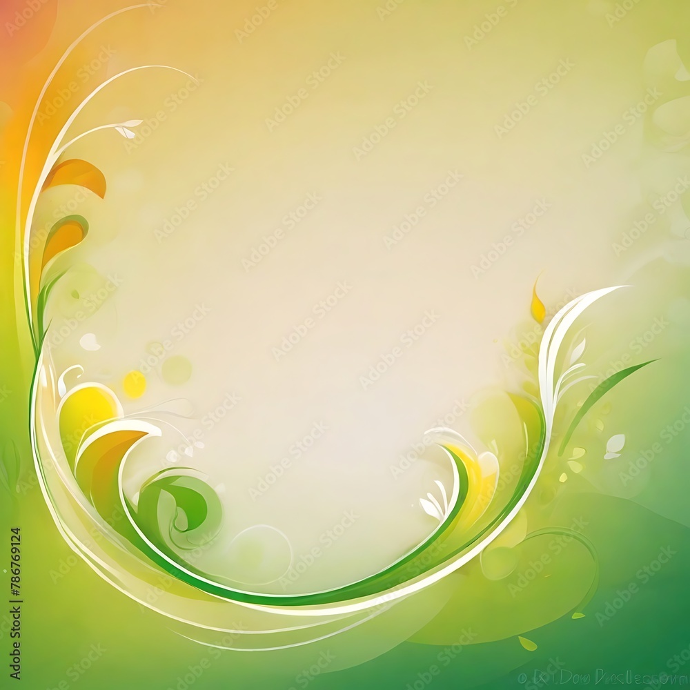 Elegant abstract nature-inspired swirls and floral elements on a colorful gradient background Generative AI (8) Elegant abstract nature-inspired swirls and floral elements on a colorful gradient background Generative AI (8)