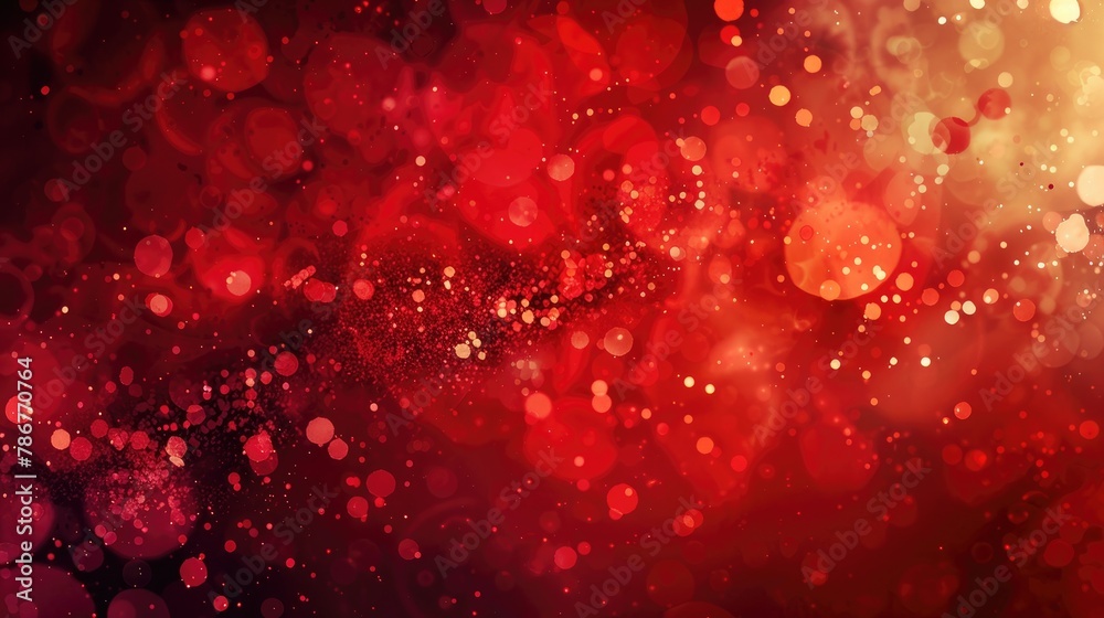 Shiny red backdrop with abstract splashes Shiny red backdrop with abstract splashes
